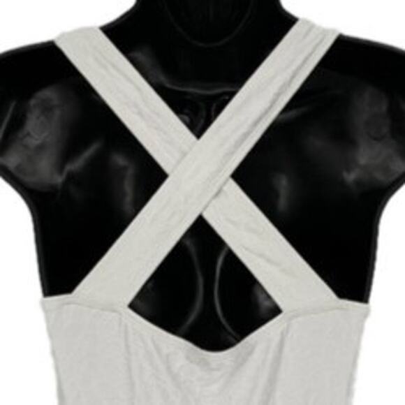 Swimsuit Beach Floral Embroidered One Piece in White on White Size Small - Picture 6 of 10